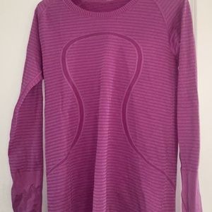 Lululemon Pink Swiftly Shirt Activewear Top